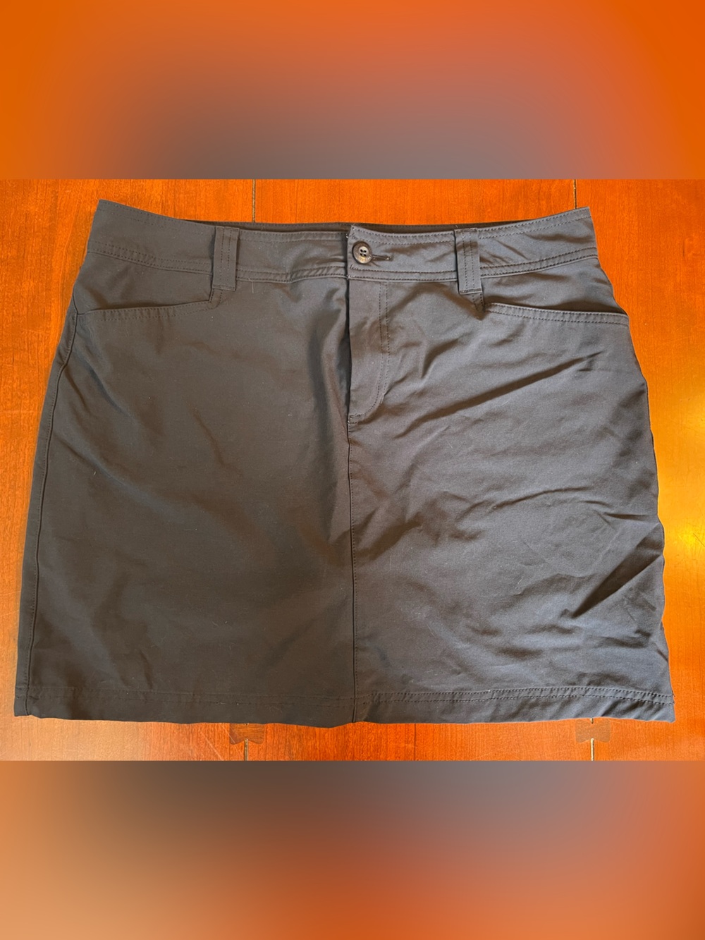Eddie Bauer Navy Women’s Golf Skort with Belt Loops